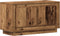 vidaXL - TV-kast - Oud - Hout - 80x35x45 - cm - Gelaagd - Hout