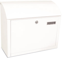 V-Part Denian - Wandbrievenbus - Geplaatst onder klep met cilinderslot - Wit