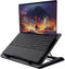 Trust GXT 1125 Quno - Koelstandaard voor gaminglaptops - 5 ventilatoren met blauwe verlichting - Tot 17,3 inch (1 stuk)