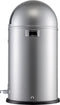 Wesco Kickboy Prullenbak - 40 liter - Zilver