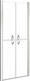 vidaXL - Douchedeur - 81x190 - cm - ESG - transparant