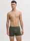JACK&JONES JACBASIC BAMBOO TRUNKS - Boxershorts - 3-pack - Forest Night (3 stuks)