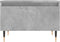 vidaXL - Salontafel - 50x46x35 - cm - bewerkt - hout - betongrijs