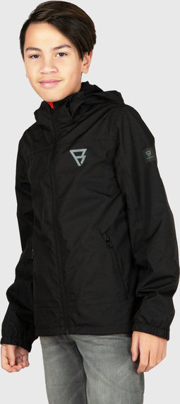 Brunotti Weyly - Regenjack - 10K waterdicht 8K ademend - Zwart (164)