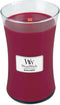 WoodWick Hourglass Large Geurkaars - Black Cherry - 130 branduren