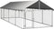 vidaXL - Hondenkennel - voor - buiten - met - dak - 600x200x150 - cm