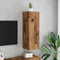 vidaXL - Tv-meubel - 30,5x30x90 - cm - bewerkt - hout - oud - houtkleurig