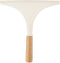 Alpina Raamtrekker - Raamwisser met bamboe handvat - 23 x 23 x 4 cm - Gebroken wit