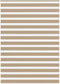 vidaXL - Zebra - Blind - 165x230 - cm - stofbreedte - 160,9 - cm - polyester - zandbruin