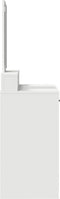 vidaXL - Witte - Kaptafel - met - Lades, - 100x41x140 - cm