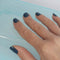 LAUED Nagelstickers - Nail Wraps - 16 Extreem Dunne Nagellak Stickers - Manicure Nail Art Folie - Night Blue