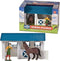 Dutch Farm Paardenstal met Figuur en Paard