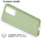 iMoshion Hoesje Geschikt voor Samsung Galaxy A53 Hoesje Siliconen - iMoshion Color Backcover - groen