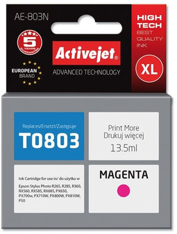 Activejet AE-803N - Inktcartridge - 13,5ml - Magenta