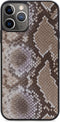 iPhone 11 Pro Clutch Case hoesje - Mobilize - Slangenprint Beige - Kunstleer