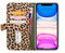 iPhone 11/XR Bookcase hoesje - Mobilize - Luipaard Groen - Kunstleer