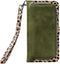 iPhone 11/XR Bookcase hoesje - Mobilize - Luipaard Groen - Kunstleer