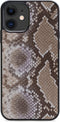 iPhone 11/XR Clutch Case hoesje - Mobilize - Slangenprint Beige - Kunstleer