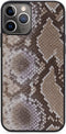 iPhone 11/XR Clutch Case hoesje - Mobilize - Slangenprint Beige - Kunstleer
