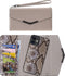 iPhone 11/XR Clutch Case hoesje - Mobilize - Slangenprint Beige - Kunstleer