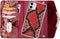 iPhone 11/XR Clutch Case hoesje - Mobilize - Slangenprint Rood - Kunstleer