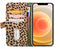 iPhone 12/12 Pro Bookcase hoesje - Mobilize - Luipaard Groen - Kunstleer