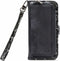 iPhone 12/12 Pro Bookcase hoesje - Mobilize - Slangenprint Zwart - Kunstleer