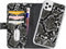 iPhone 12/12 Pro Bookcase hoesje - Mobilize - Slangenprint Zwart - Kunstleer