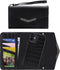 iPhone 12/12 Pro Clutch Case hoesje - Mobilize - Croco Zwart - Kunstleer