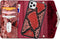 iPhone 12/12 Pro Clutch Case hoesje - Mobilize - Slangenprint Rood - Kunstleer