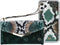 iPhone 12/12 Pro Clutch Case hoesje - Mobilize - Slangenprint Donkergroen - Kunstleer