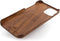 iPhone 12 Mini Backcase hoesje - Woodcessories - Walnotenhout - Hout