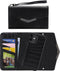 iPhone 12 Mini Clutch Case hoesje - Mobilize - Croco Zwart - Kunstleer