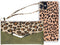 iPhone 12 Mini Clutch Case hoesje - Mobilize - Luipaard Groen - Kunstleer