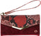 iPhone 12 Mini Clutch Case hoesje - Mobilize - Slangenprint Rood - Kunstleer