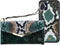 iPhone 12 Mini Clutch Case hoesje - Mobilize - Slangenprint Donkergroen - Kunstleer