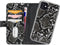 iPhone 12 Mini Clutch Case hoesje - Mobilize - Slangenprint Zwart - Kunstleer