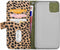 iPhone 12 Pro Max Bookcase hoesje - Mobilize - Luipaard Groen - Kunstleer
