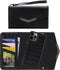 iPhone 12 Pro Max Clutch Case hoesje - Mobilize - Croco Zwart - Kunstleer