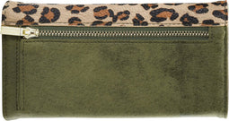 iPhone 12 Pro Max Clutch Case hoesje - Mobilize - Luipaard Groen - Kunstleer