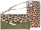 iPhone 12 Pro Max Clutch Case hoesje - Mobilize - Luipaard Groen - Kunstleer