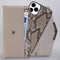 iPhone 12 Pro Max Clutch Case hoesje - Mobilize - Slangenprint Beige - Kunstleer