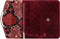 iPhone 12 Pro Max Clutch Case hoesje - Mobilize - Slangenprint Rood - Kunstleer