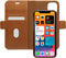 iPhone 13 Bookcase hoesje - dbramante1928 - Effen Cognac - Leer