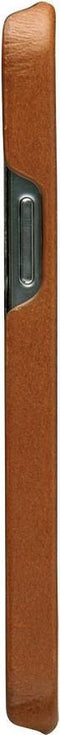 iPhone 13 Bookcase hoesje - dbramante1928 - Effen Cognac - Leer