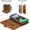 iPhone 13 Bookcase hoesje - dbramante1928 - Effen Cognac - Leer