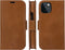 iPhone 13 Bookcase hoesje - dbramante1928 - Effen Cognac - Leer