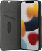 iPhone 13 Bookcase hoesje - dbramante1928 - Effen Zwart - Kunstleer