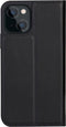 iPhone 13 Bookcase hoesje - dbramante1928 - Effen Zwart - Kunstleer