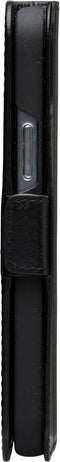 iPhone 13 Bookcase hoesje - dbramante1928 - Effen Zwart - Leer